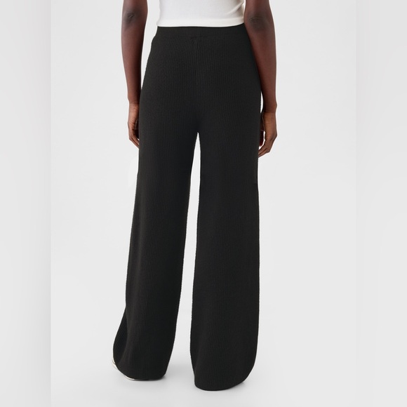 GAP CashSoft Shaker-Stitch Sweater Pants black size large - Picture 4 of 11